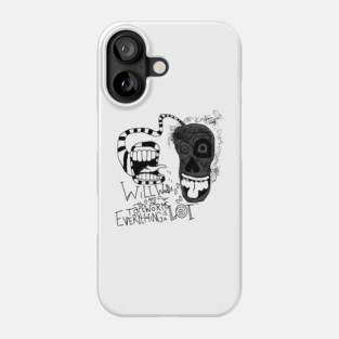 Hand Me My Shovel, I'm Going In! Will Wood and The Tapeworms Phone Case