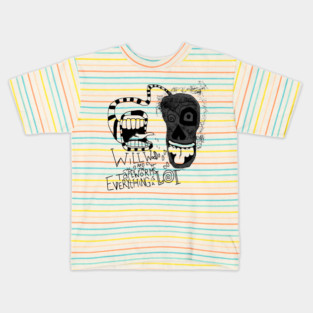 Hand Me My Shovel, I'm Going In! Will Wood and The Tapeworms Kids T-Shirt