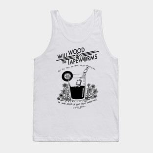 Experimental Avant Pop Chaos Will Wood and The Tapeworms Tank Top