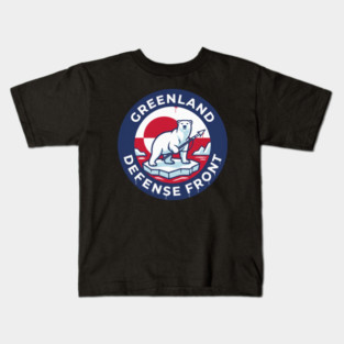 Greenland Defense Front Kids T-Shirt