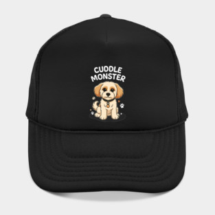 Cuddle Monster – Cute Cavachon / Cavapoo Style Cartoon Dog Design Hat