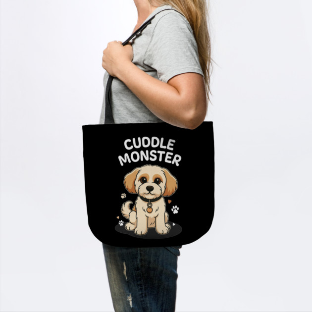 Cuddle Monster – Cute Cavachon / Cavapoo Style Cartoon Dog Design by Butter Creative