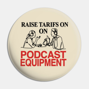 Podcaster Pin