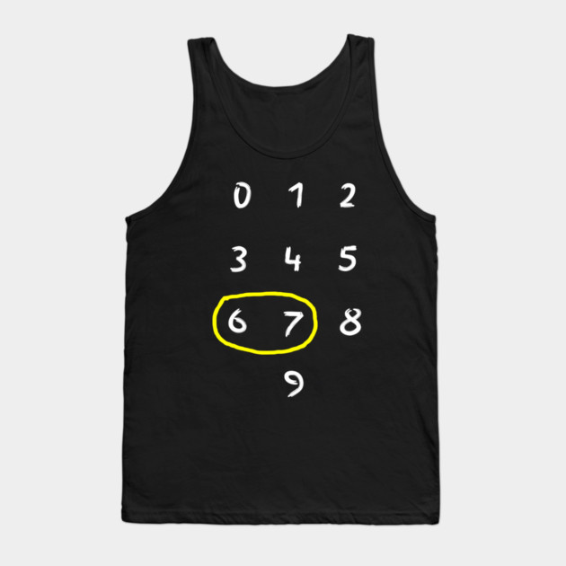 67 Tank Top by Creatifly Graphic Tees
