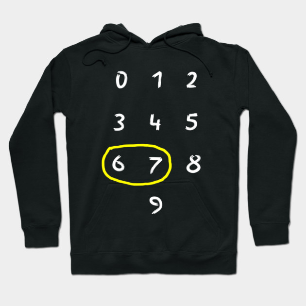 67 Hoodie by Creatifly Graphic Tees