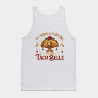 Vintage Retro Taco Bell Bell Logo (or) Distressed Bell Logo Taco Tank Top