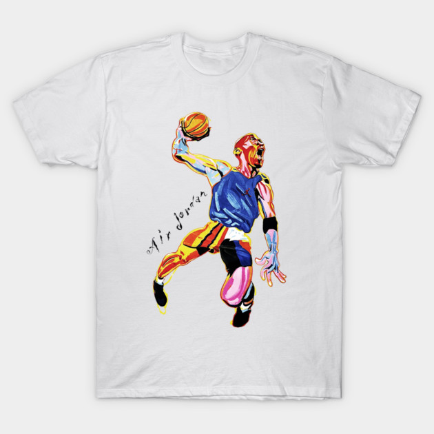 90s Jordan Basketball Look Classic T-Shirt by nicklower