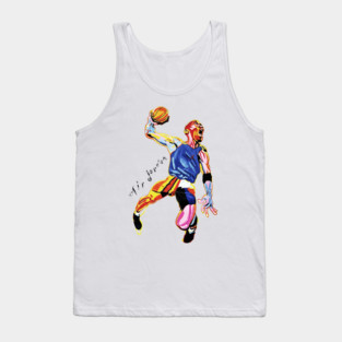 90s Jordan Basketball Look Classic Tank Top