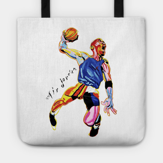 90s Jordan Basketball Look Classic Tote by nicklower