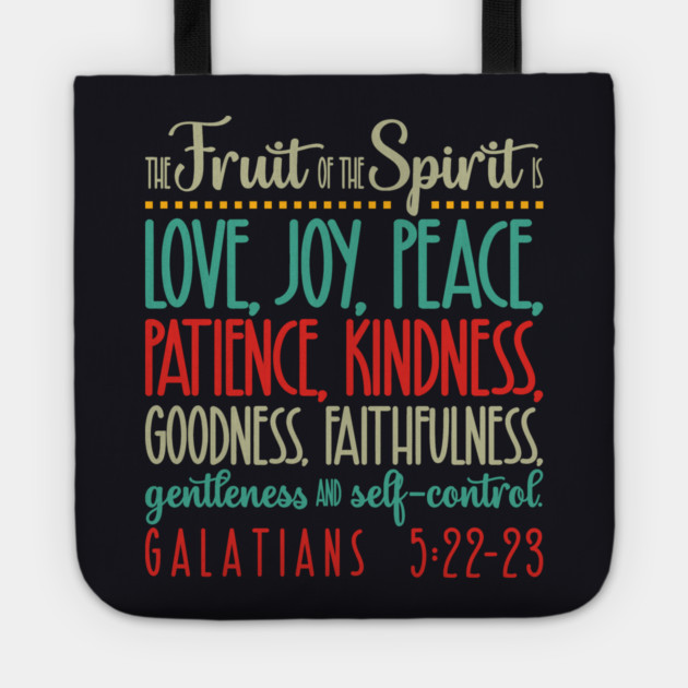 The Fruit Of The Spirit Tote by Charles's Store 8