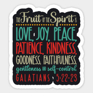 The Fruit Of The Spirit Magnet