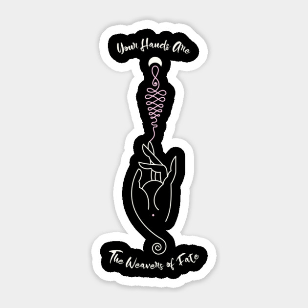 Weaver of Fate Sticker by Jerry