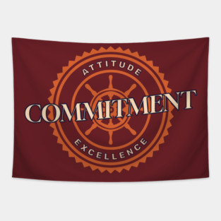 Attitude Commitment Excellence Tapestry