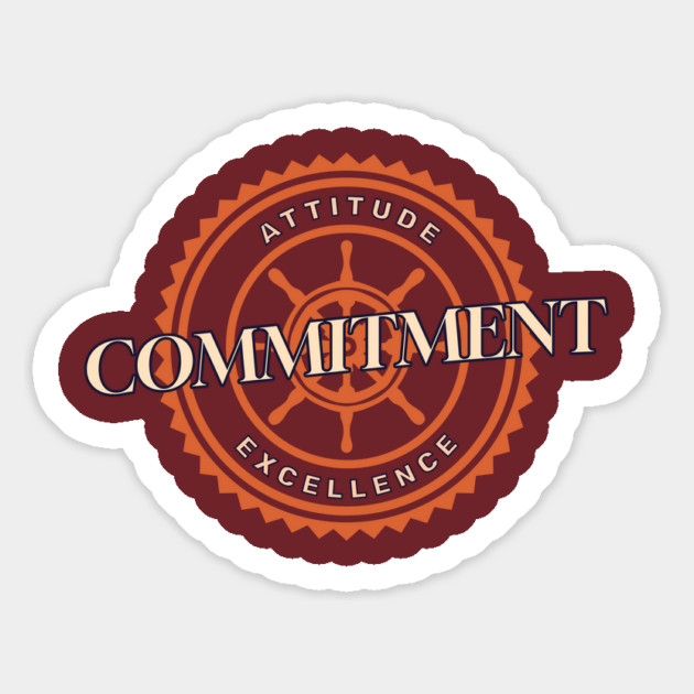 Attitude Commitment Excellence Magnet by Jerry