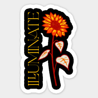 Illuminate Sticker