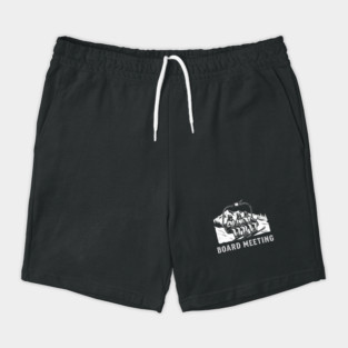 Board Meeting Ski Lift Winter Humor Shorts
