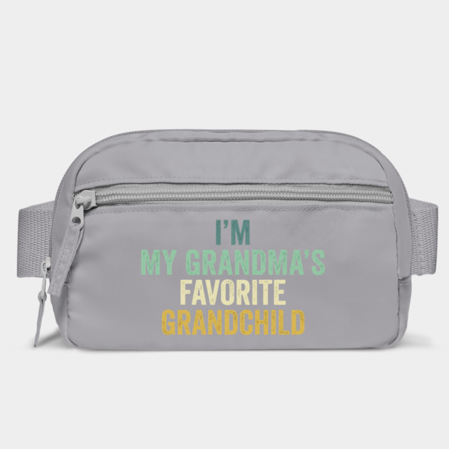 I'm My Grandma's Favorite Grandchild Funny Grandparent by ArtistTee ⭐⭐⭐⭐⭐