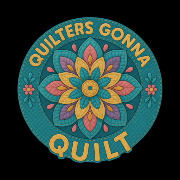 Quilters Gonna Quilt Sewing Craft Hobby by ArtistTee ⭐⭐⭐⭐⭐