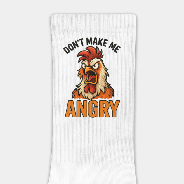 Don't Make Me Angry Chicken Farmer Humor by ArtistTee ⭐⭐⭐⭐⭐