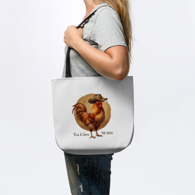 Rise & Shine The Boss Farm Animal Rooster by ArtistTee ⭐⭐⭐⭐⭐