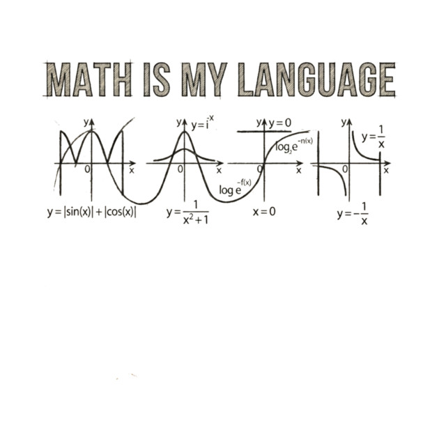 Math Is My Language Mathematics Nerd by ArtistTee ⭐⭐⭐⭐⭐