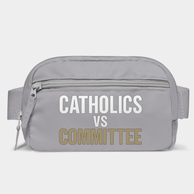 Catholics Vs Committee Funny Religious Humor by ArtistTee ⭐⭐⭐⭐⭐