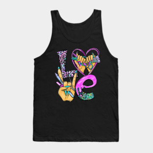 Love Nail Tech Art Manicurist Salon Tools Tank Top