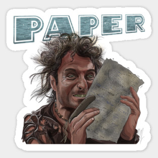 Waterworld: PAPER! Sticker