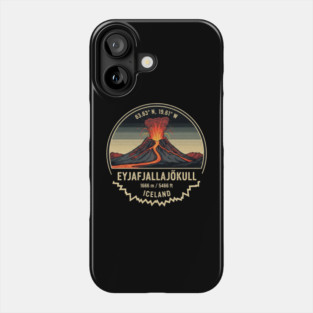 Eyjafjallajökull Volcano Iceland Phone Case