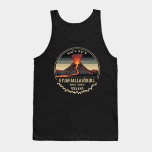 Eyjafjallajökull Volcano Iceland Tank Top