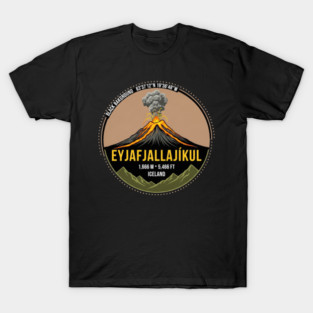 Eyjafjallajökull Volcano Iceland T-Shirt