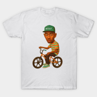 Tyler the Creator on BMX Bike WOLF T-Shirt