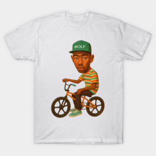 Tyler the Creator on BMX Bike WOLF T-Shirt