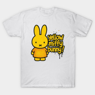 Yellow Miffy Bunny T-Shirt
