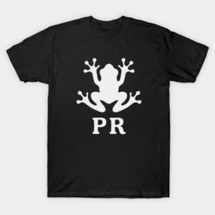 PR Coqui Frog Puerto Rico Travel Souvenir T-Shirt