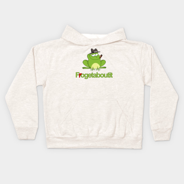 Frogetaboutit Kids Hoodie by Shit Post Hero
