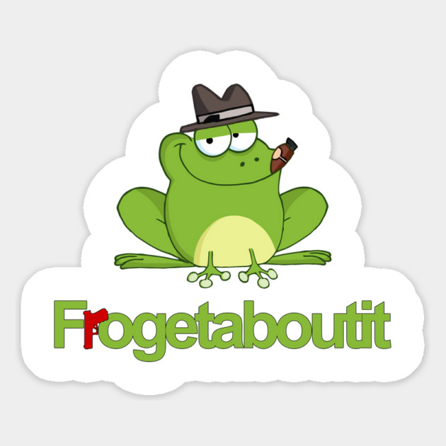 Frogetaboutit Magnet by Shit Post Hero