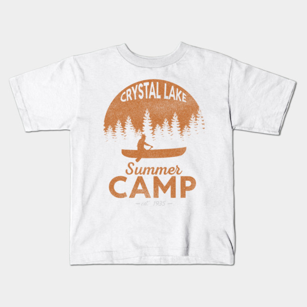 Crystal Lake Summer Camp – Est. 1935 Kids T-Shirt by Shit Post Hero