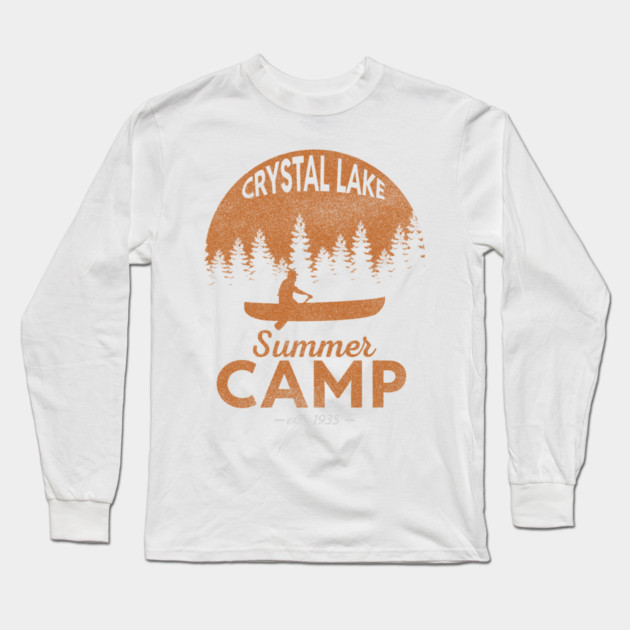 Crystal Lake Summer Camp – Est. 1935 Long Sleeve T-Shirt by Shit Post Hero