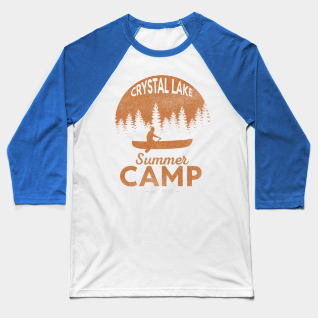 Crystal Lake Summer Camp – Est. 1935 Baseball T-Shirt by Shit Post Hero