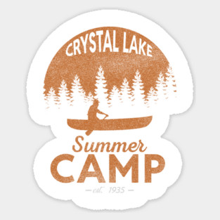 Crystal Lake Summer Camp – Est. 1935 Sticker