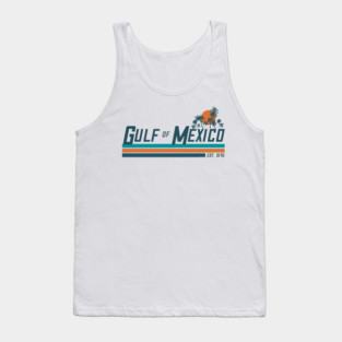 Gulf of Mexico – Retro Sunset (Est. 1545) Tank Top
