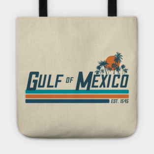 Gulf of Mexico – Retro Sunset (Est. 1545) Tote
