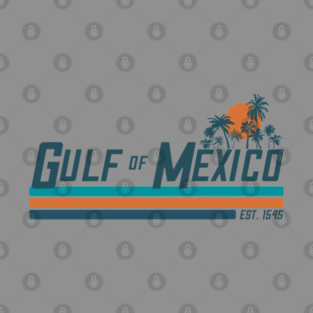 Gulf of Mexico – Retro Sunset (Est. 1545) by Shit Post Hero