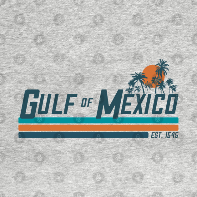 Gulf of Mexico – Retro Sunset (Est. 1545) by Shit Post Hero