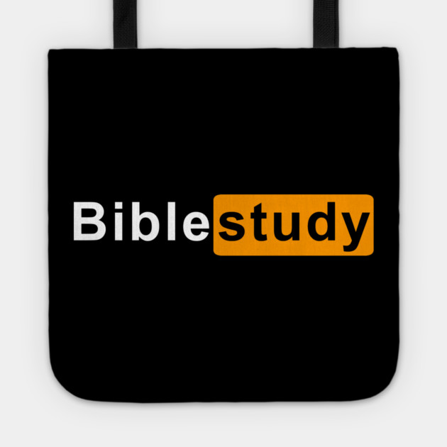 Bible Study Tote by Shit Post Hero