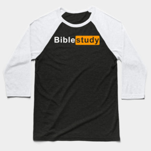Bible Study Baseball T-Shirt