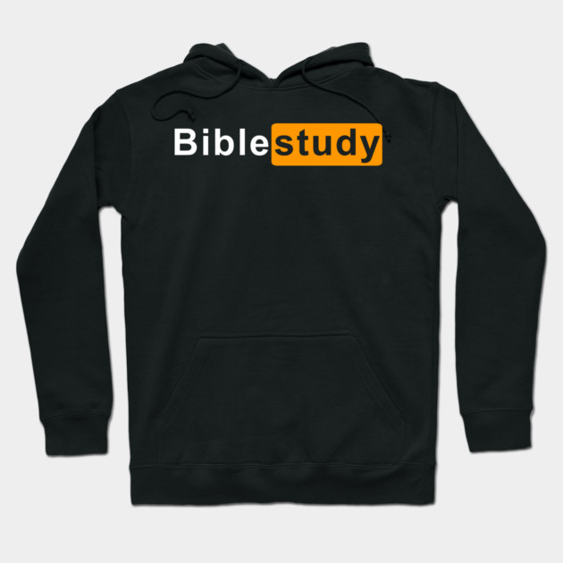 Bible Study Hoodie by Shit Post Hero