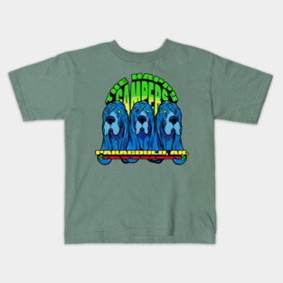 The Happy Campers - Tuneful Trio Kids T-Shirt
