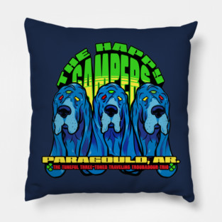 The Happy Campers - Tuneful Trio Pillow
